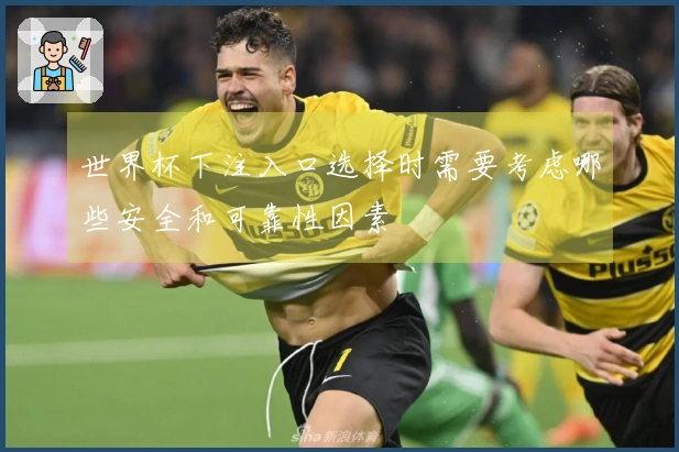 世界杯下注入口选择时需要考虑哪些安全和可靠性因素